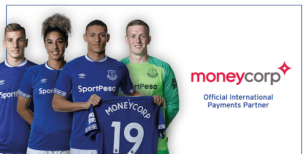 Moneycorp se convierte en el primer socio de pagos internacionales del Everton