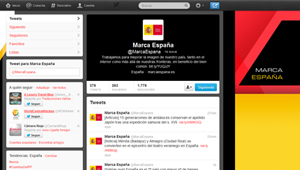 Marca España ya tiene un perfil oficial en Twitter.