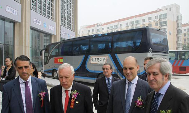 Inauguración de la nueva estación de Alsa en China
