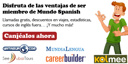 Ventajas de ser miembro de Mundo Spanish.